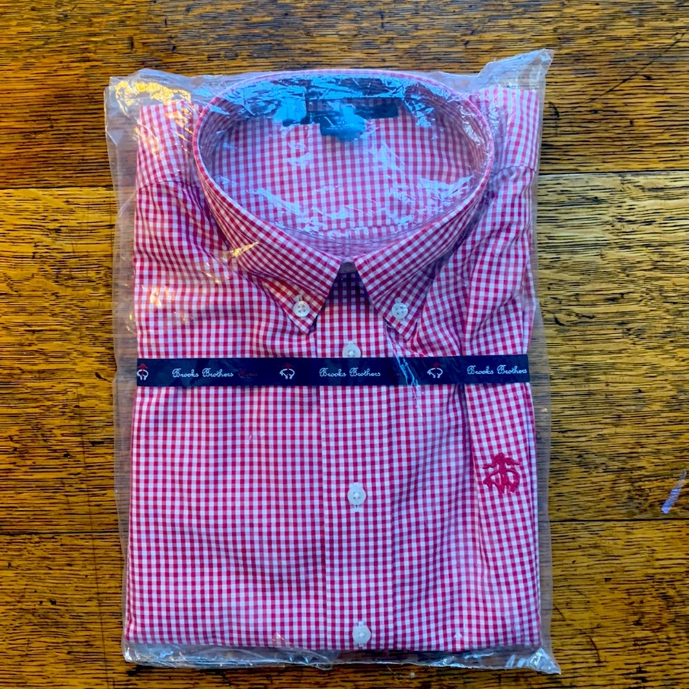Brooks Brothers Boy’s 100% cotton non-iron shirt